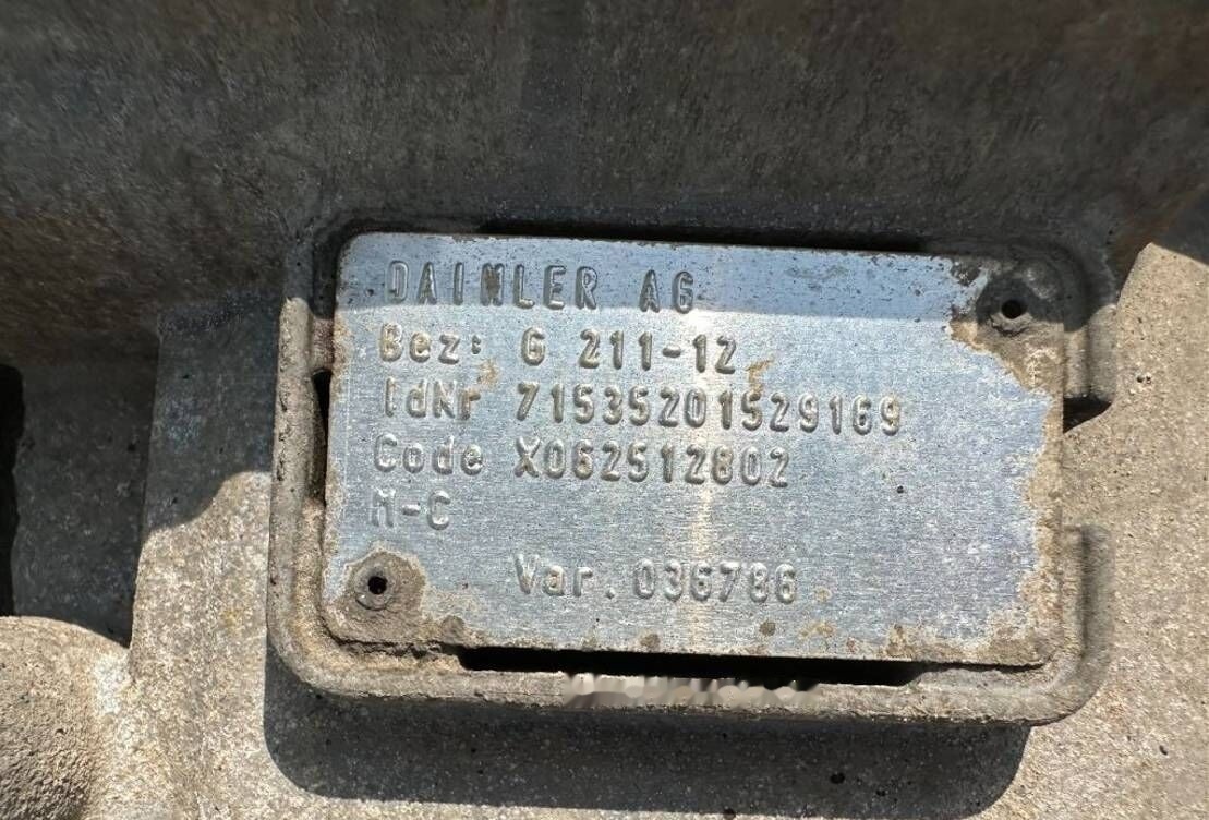 Mercedes-Benz ACTROS MP4 Eu.6 A9602616201 A9602616801 - Gearbox untuk Truk: gambar 5 Mercedes-Benz ACTROS MP4 Eu.6 A9602616201 A9602616801 - Gearbox untuk Truk: gambar 5