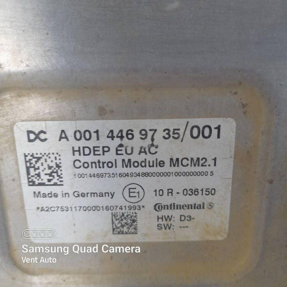 Mercedes-Benz AROX MP4 A0014469735 truck - ECU untuk Truk: gambar 2 Mercedes-Benz AROX MP4 A0014469735 truck - ECU untuk Truk: gambar 2