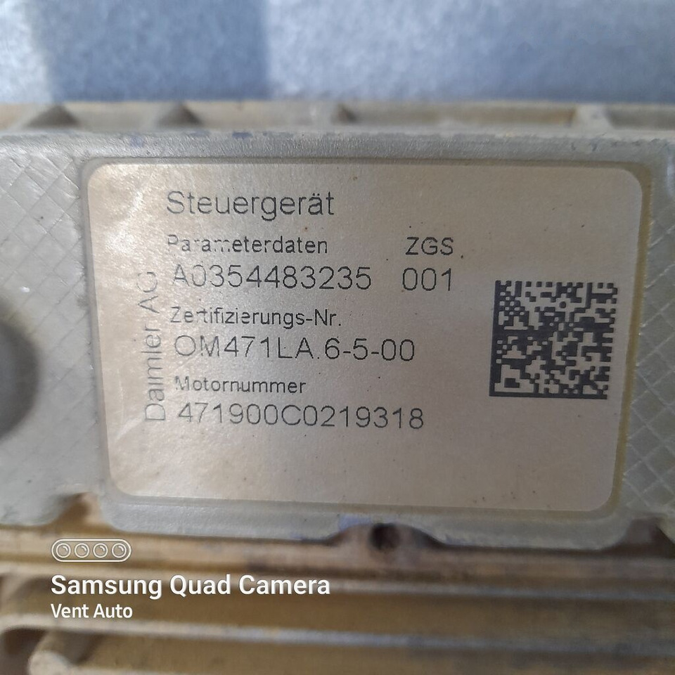 Mercedes-Benz AROX MP4 A0014469735 truck - ECU untuk Truk: gambar 3 Mercedes-Benz AROX MP4 A0014469735 truck - ECU untuk Truk: gambar 3