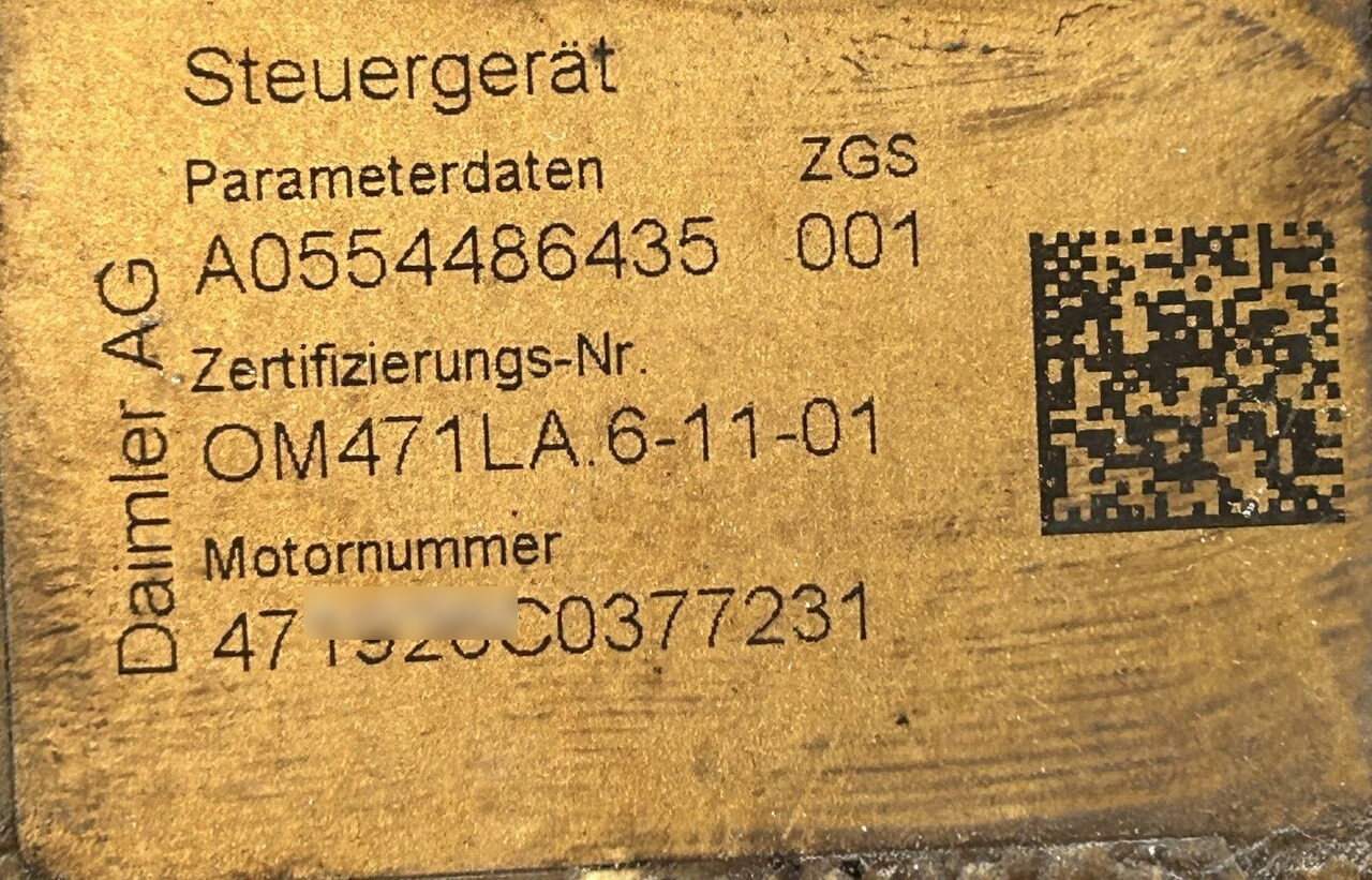 Mercedes-Benz MCM 2.1 A0014466235 Mercedes-Benz ACTROS MP4 truck - ECU untuk Truk: gambar 2 Mercedes-Benz MCM 2.1 A0014466235 Mercedes-Benz ACTROS MP4 truck - ECU untuk Truk: gambar 2