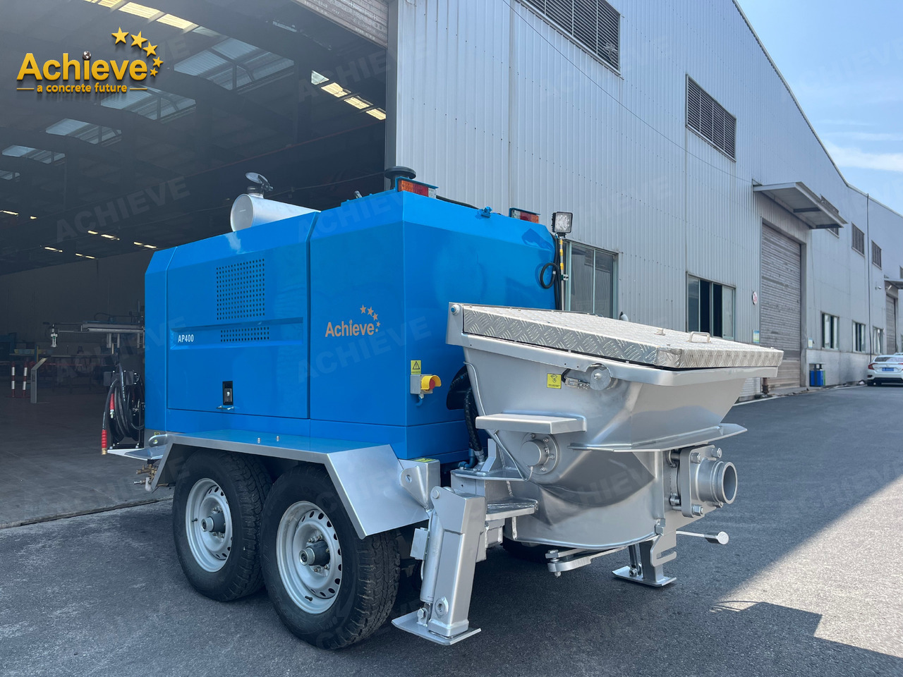 ACHIEVE ACHIEVE AP400 Concrete Trailer Pump For Australia/US EPA /CE Version 【ACHIEVE】100% BRAND NEW !!! - Pompa beton stasioner: gambar 5 ACHIEVE ACHIEVE AP400 Concrete Trailer Pump For Australia/US EPA /CE Version 【ACHIEVE】100% BRAND NEW !!! - Pompa beton stasioner: gambar 5