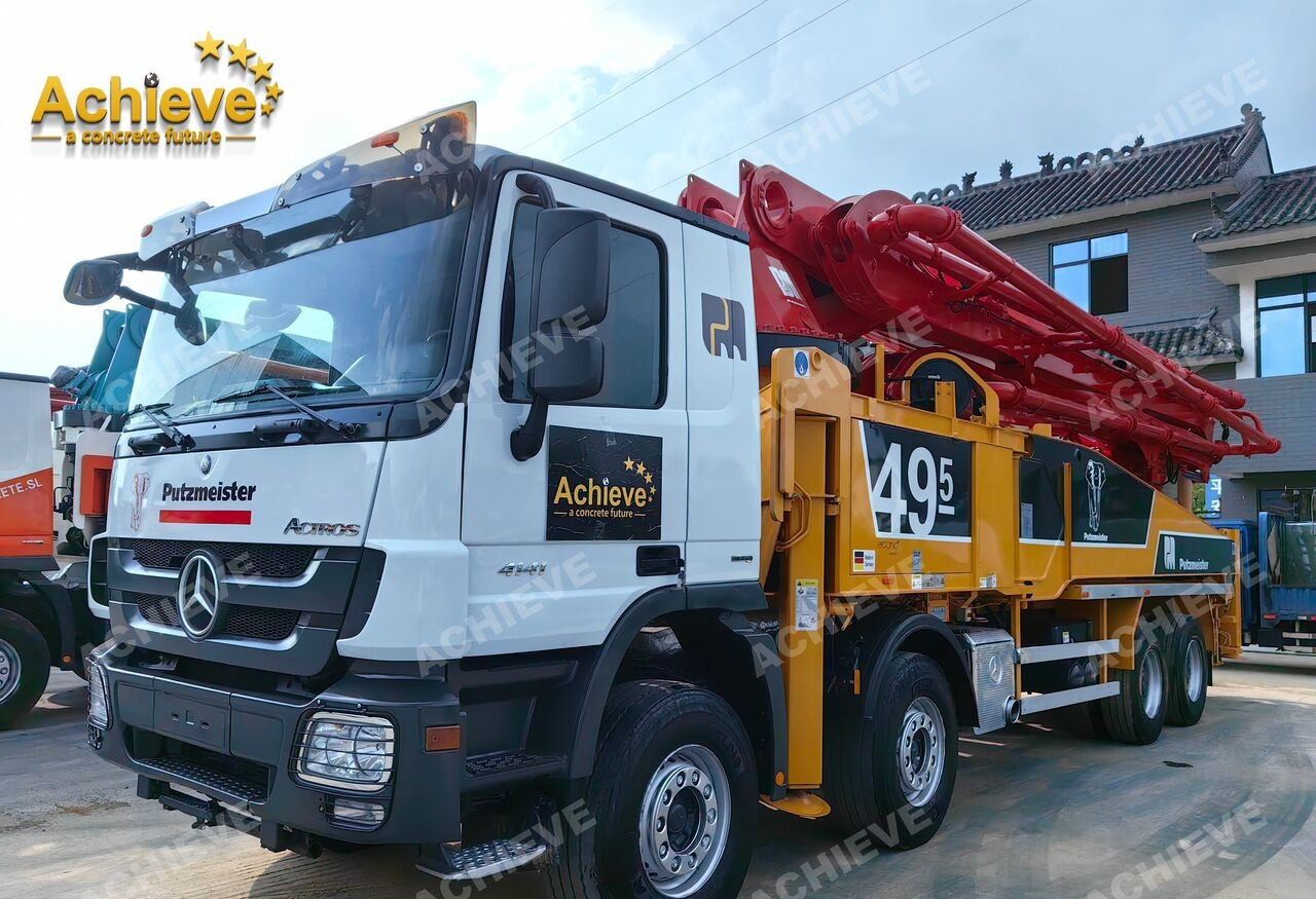 PUTZMEISTER Mercedes-Benz 4141 Putzmeister 49.5M 【ACHIEVE】TOP CONDITION!!! - Truk pompa beton: gambar 2 PUTZMEISTER Mercedes-Benz 4141 Putzmeister 49.5M 【ACHIEVE】TOP CONDITION!!! - Truk pompa beton: gambar 2