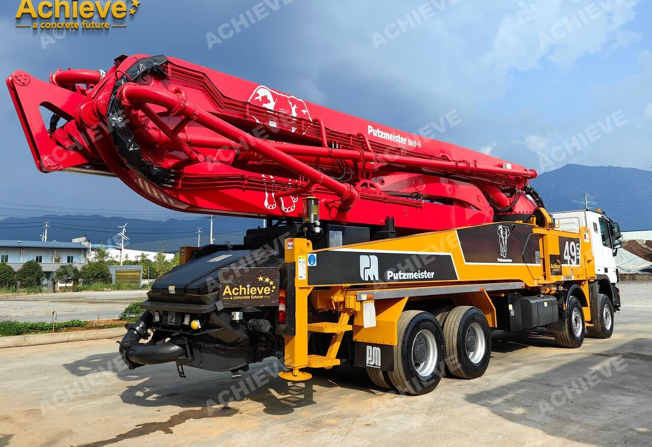PUTZMEISTER Mercedes-Benz 4141 Putzmeister 49.5M 【ACHIEVE】TOP CONDITION!!! - Truk pompa beton: gambar 3 PUTZMEISTER Mercedes-Benz 4141 Putzmeister 49.5M 【ACHIEVE】TOP CONDITION!!! - Truk pompa beton: gambar 3