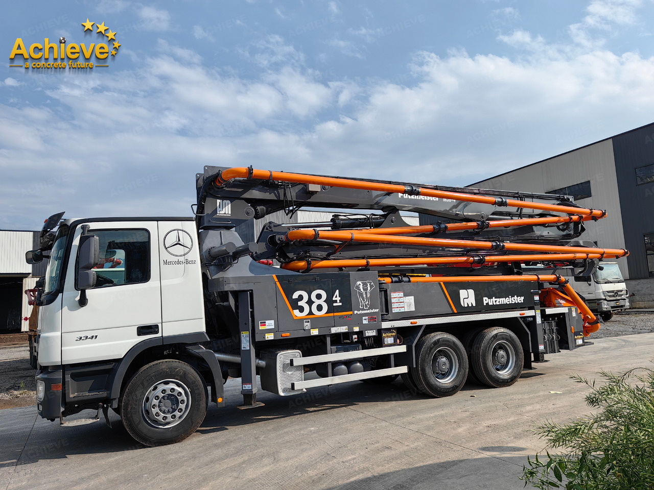 PUTZMEISTER PUTZMEISTER M38-4Z 2013 HOT SALE Mercedes-Benz【ACHIEVE】TOP CONDITION!!! - Truk pompa beton: gambar 4 PUTZMEISTER PUTZMEISTER M38-4Z 2013 HOT SALE Mercedes-Benz【ACHIEVE】TOP CONDITION!!! - Truk pompa beton: gambar 4