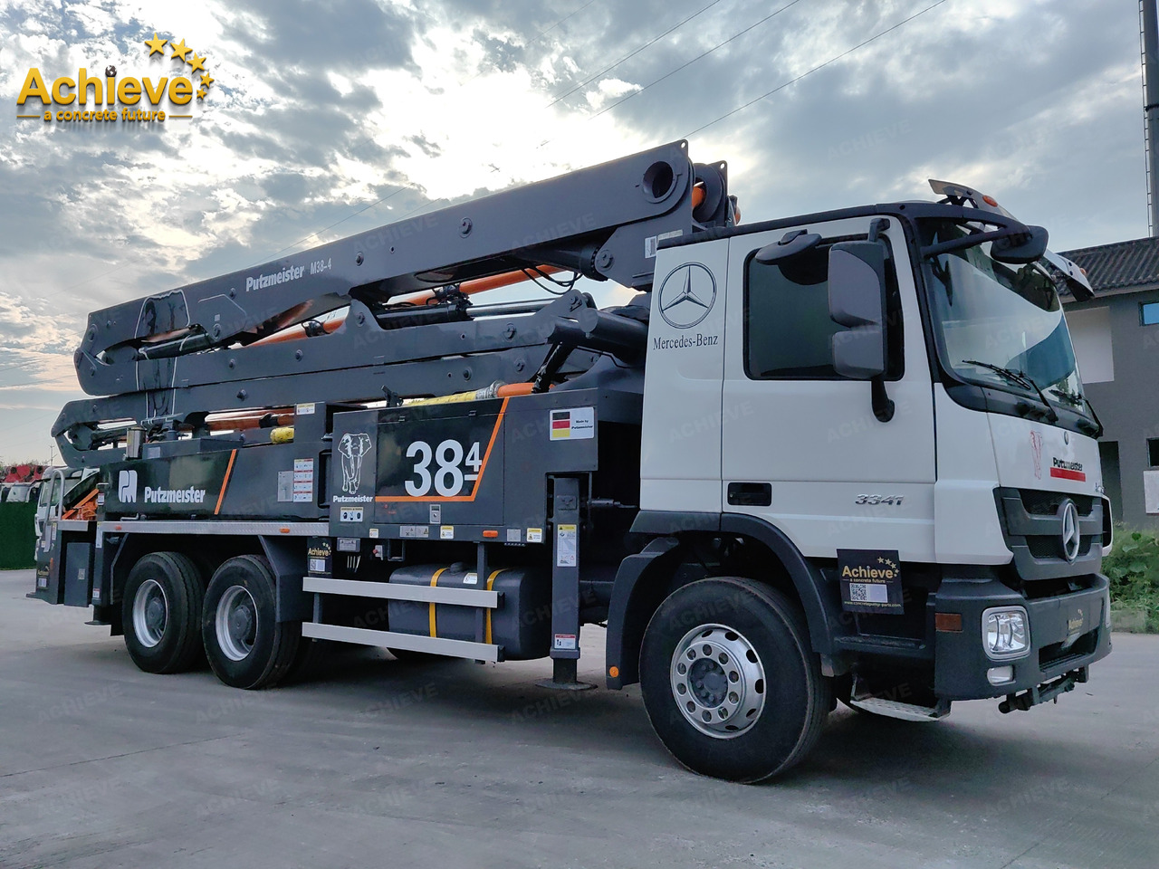 PUTZMEISTER PUTZMEISTER M38-4Z 2013 HOT SALE Mercedes-Benz【ACHIEVE】TOP CONDITION!!! - Truk pompa beton: gambar 1 PUTZMEISTER PUTZMEISTER M38-4Z 2013 HOT SALE Mercedes-Benz【ACHIEVE】TOP CONDITION!!! - Truk pompa beton: gambar 1
