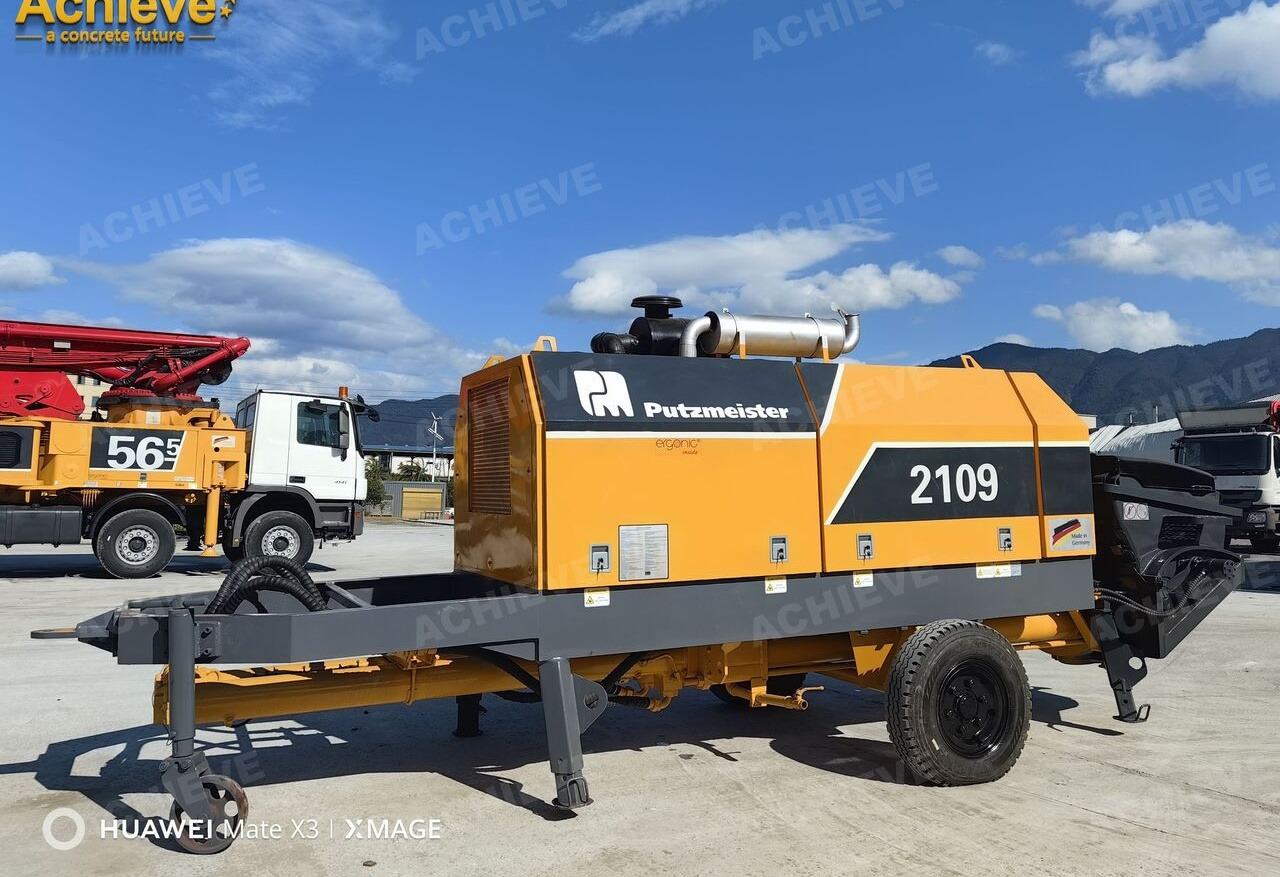 Putzmeister 2013 putzmeist BSA2109H-D Stationary concrete pump【ACHIEVE】TOP CONDITION!!! - Pompa beton stasioner: gambar 1 Putzmeister 2013 putzmeist BSA2109H-D Stationary concrete pump【ACHIEVE】TOP CONDITION!!! - Pompa beton stasioner: gambar 1