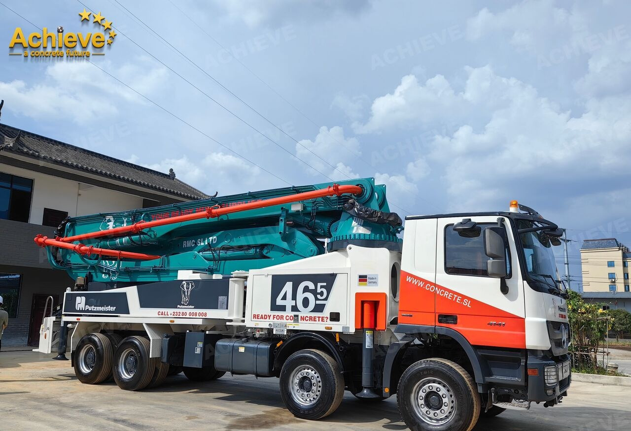 Putzmeister Compact Truck-Mounted Concrete Pump M46-5 【ACHIEVE】TOP CONDITION!!! - Truk pompa beton: gambar 1 Putzmeister Compact Truck-Mounted Concrete Pump M46-5 【ACHIEVE】TOP CONDITION!!! - Truk pompa beton: gambar 1