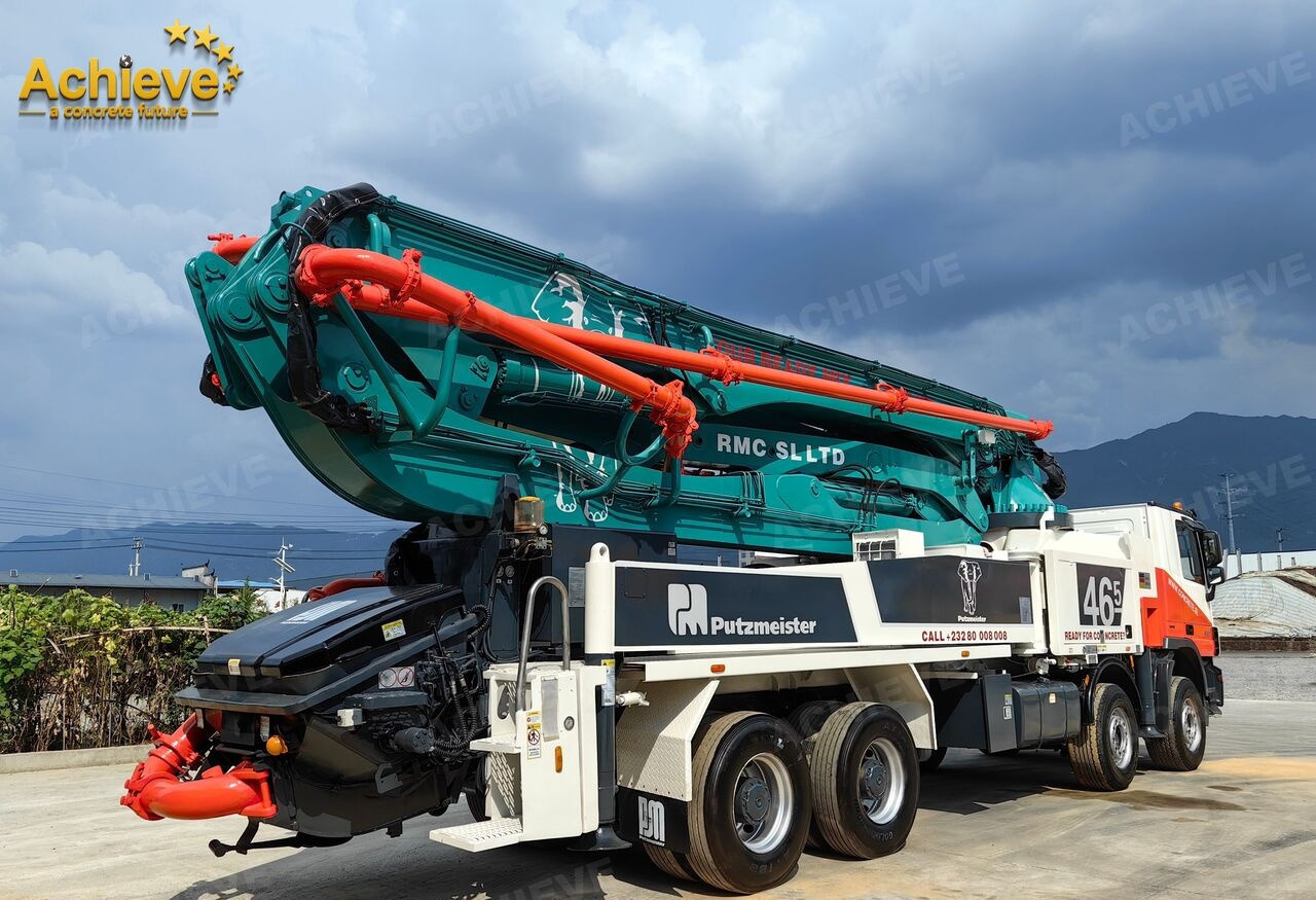 Putzmeister Compact Truck-Mounted Concrete Pump M46-5 【ACHIEVE】TOP CONDITION!!! - Truk pompa beton: gambar 4 Putzmeister Compact Truck-Mounted Concrete Pump M46-5 【ACHIEVE】TOP CONDITION!!! - Truk pompa beton: gambar 4