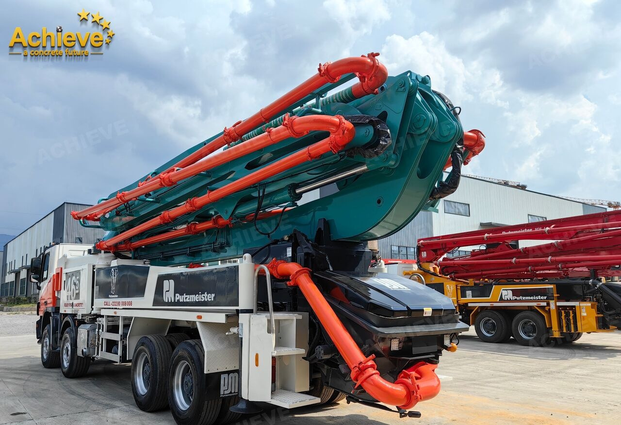 Putzmeister Compact Truck-Mounted Concrete Pump M46-5 【ACHIEVE】TOP CONDITION!!! - Truk pompa beton: gambar 5 Putzmeister Compact Truck-Mounted Concrete Pump M46-5 【ACHIEVE】TOP CONDITION!!! - Truk pompa beton: gambar 5