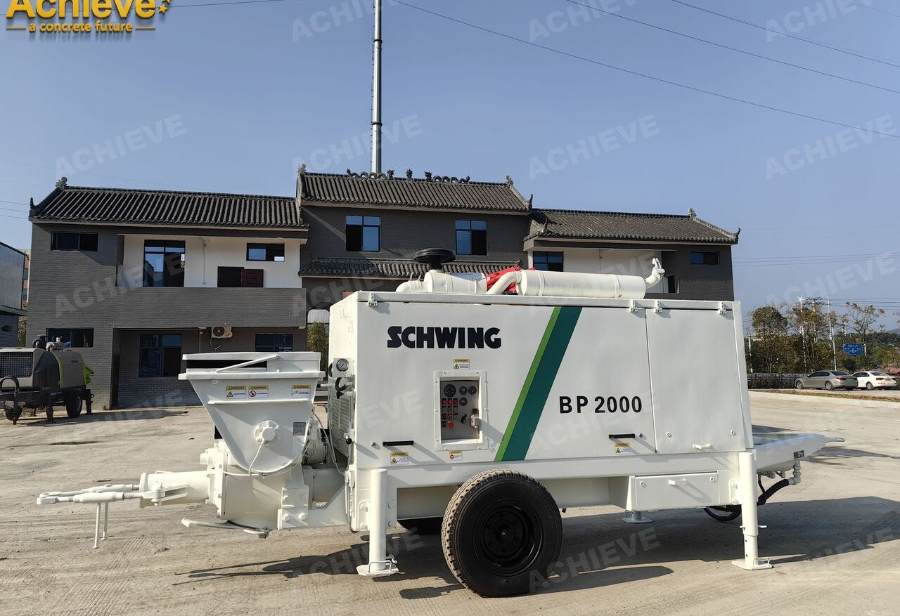 Schwing BP2000 5000kg 2008 Concrete Pump With Brand New High Quality【ACH - Pompa beton stasioner: gambar 4 Schwing BP2000 5000kg 2008 Concrete Pump With Brand New High Quality【ACH - Pompa beton stasioner: gambar 4
