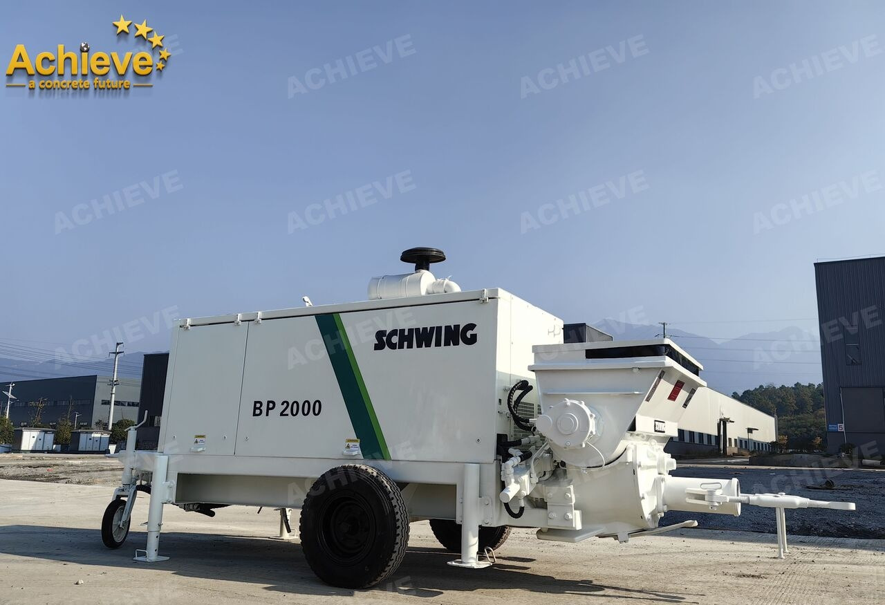 Schwing BP2000 5000kg 2008 Concrete Pump With Brand New High Quality【ACH - Pompa beton stasioner: gambar 3 Schwing BP2000 5000kg 2008 Concrete Pump With Brand New High Quality【ACH - Pompa beton stasioner: gambar 3