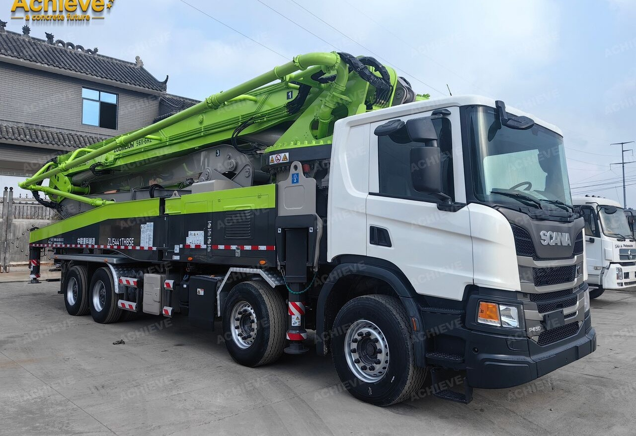ZOOMLION ZOOMLION 2019 ZOOMLION 56X-6RZ 56M Scania P450 8x4【ACHIEVE】TOP CONDITION!!! - Truk pompa beton: gambar 1 ZOOMLION ZOOMLION 2019 ZOOMLION 56X-6RZ 56M Scania P450 8x4【ACHIEVE】TOP CONDITION!!! - Truk pompa beton: gambar 1