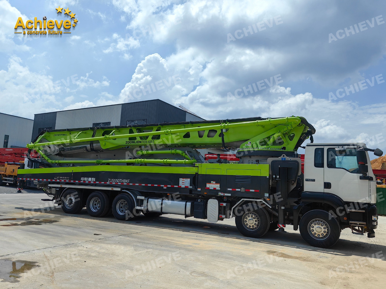 Zoomlion Zoomlion 70M 70X-6RZ Concrete pump truck ACTROS 4141 【ACHIEVE】TOP CONDITION!!! - Truk pompa beton: gambar 5 Zoomlion Zoomlion 70M 70X-6RZ Concrete pump truck ACTROS 4141 【ACHIEVE】TOP CONDITION!!! - Truk pompa beton: gambar 5