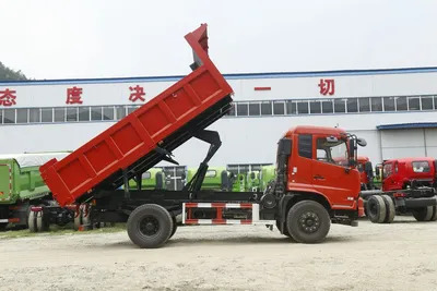 4X2 Dongfeng Dumper Truck Kingrun 180HP Tipper - Truk jungkit: gambar 1 4X2 Dongfeng Dumper Truck Kingrun 180HP Tipper - Truk jungkit: gambar 1