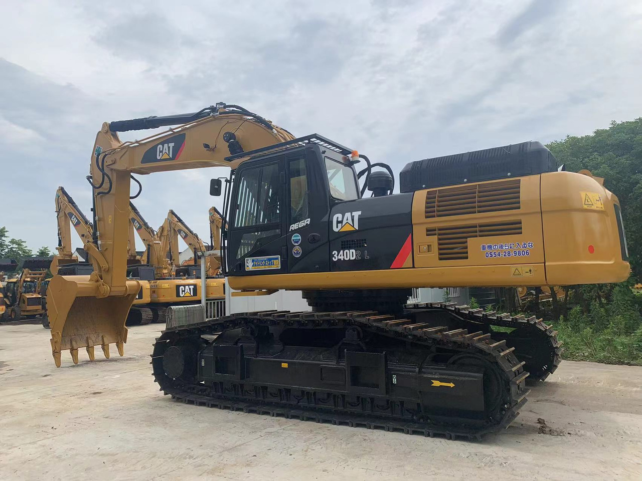 Caterpillar 340D, 340D2 Heavy Duty CAT Excavator 40 ton Mining Machine - Ekskavator perayap: gambar 4 Caterpillar 340D, 340D2 Heavy Duty CAT Excavator 40 ton Mining Machine - Ekskavator perayap: gambar 4