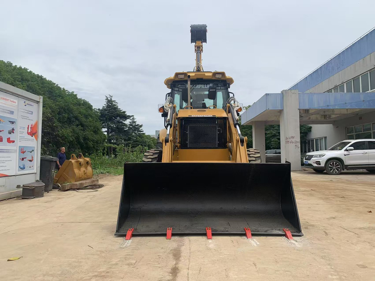 Caterpillar 4x4 Backhoe Loader CAT 420, 428 - Backhoe loader: gambar 2 Caterpillar 4x4 Backhoe Loader CAT 420, 428 - Backhoe loader: gambar 2