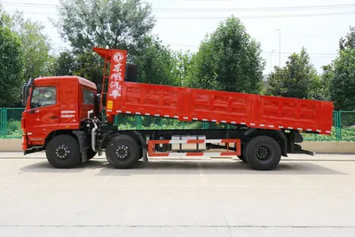 China Commercial Vehicle LHD Dumper Truck 8-Wheeler Dongfeng 220HP Truck - Truk jungkit: gambar 1 China Commercial Vehicle LHD Dumper Truck 8-Wheeler Dongfeng 220HP Truck - Truk jungkit: gambar 1