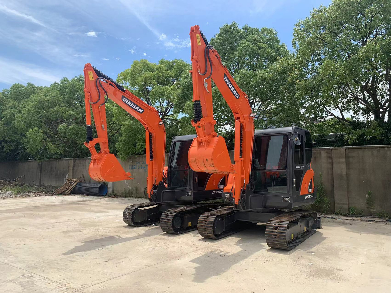 DOOSAN DX60 Good price 6 ton Small Excavator - Ekskavator perayap: gambar 5 DOOSAN DX60 Good price 6 ton Small Excavator - Ekskavator perayap: gambar 5