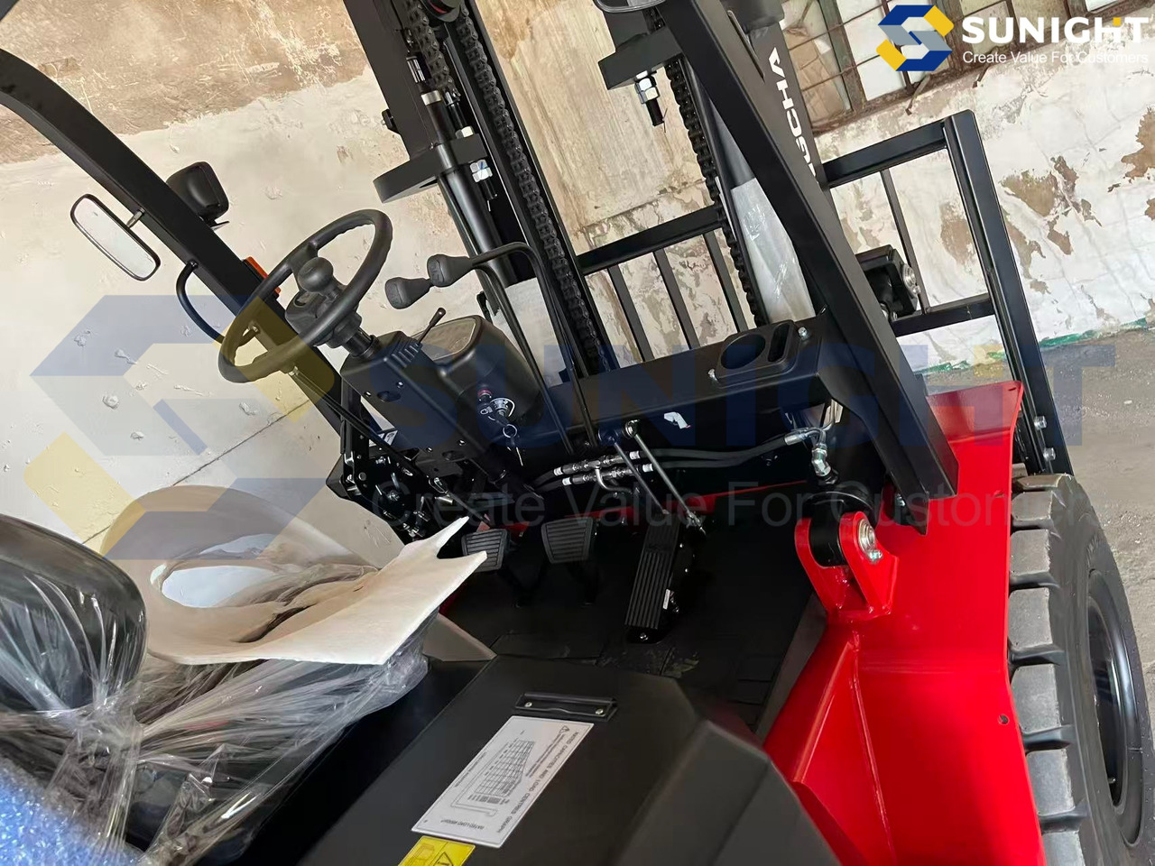 HANGCHA CPCD50 Forklift Brand New Condition - Forklift diesel: gambar 3 HANGCHA CPCD50 Forklift Brand New Condition - Forklift diesel: gambar 3