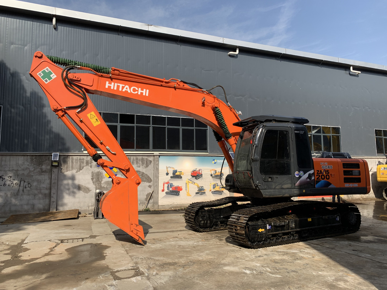 Hitachi Excavator Zaxis 200, 210, 240 Made in Japan - Ekskavator perayap: gambar 2 Hitachi Excavator Zaxis 200, 210, 240 Made in Japan - Ekskavator perayap: gambar 2