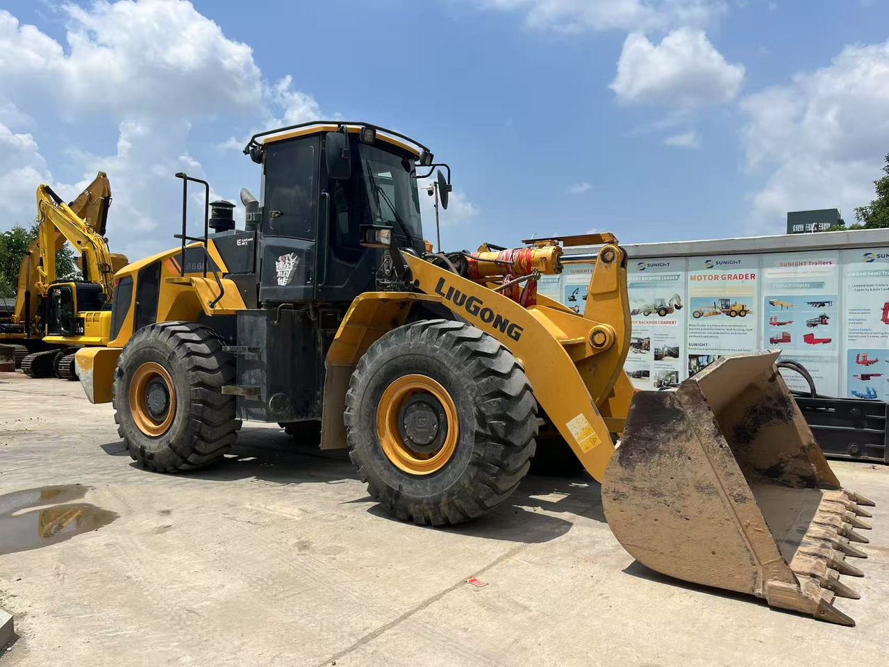 LIUGONG CLG856H Original Condition 5 ton Payloader - Wheel loader: gambar 5 LIUGONG CLG856H Original Condition 5 ton Payloader - Wheel loader: gambar 5