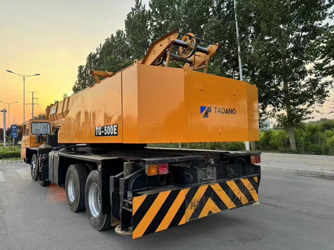 TADANO TG500E Good Condition 50 ton Truck Crane - Derek bergerak: gambar 5 TADANO TG500E Good Condition 50 ton Truck Crane - Derek bergerak: gambar 5