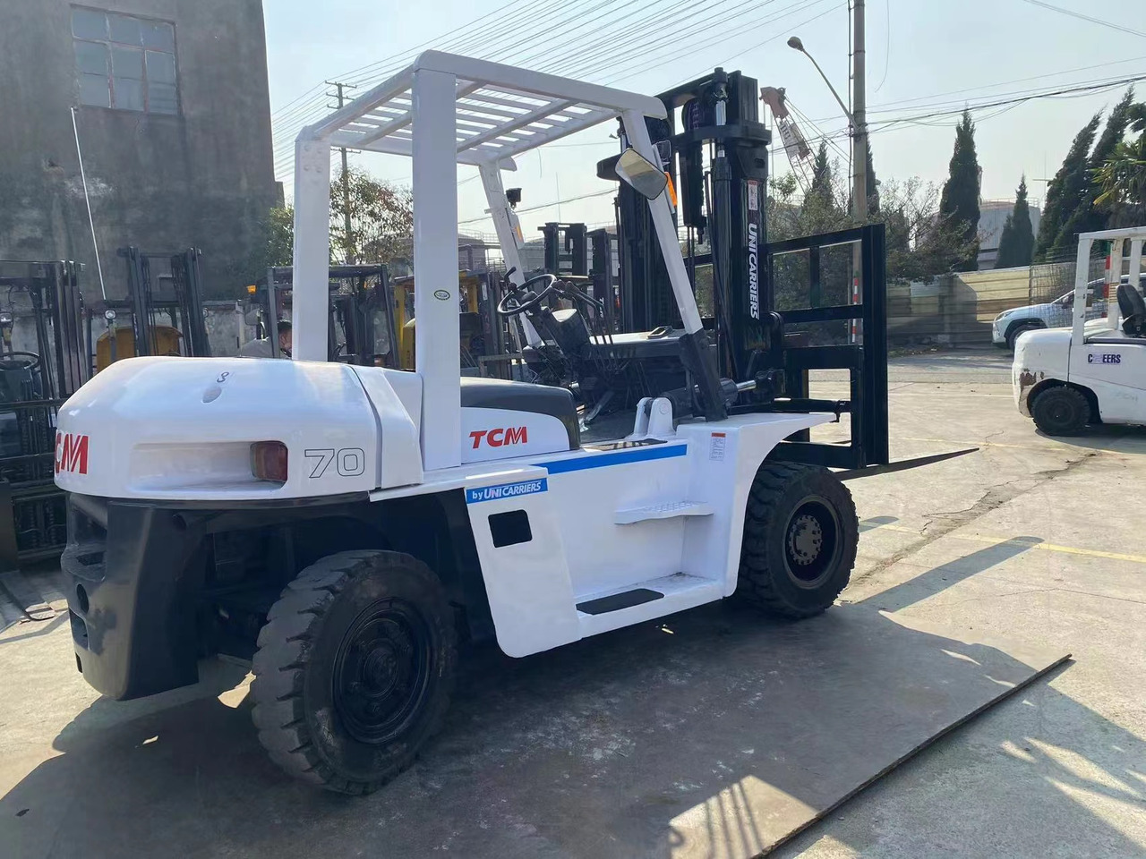 TCM 7 ton Diesel Forklift Used Condition FD70 Forklift Truck - Forklift diesel: gambar 1 TCM 7 ton Diesel Forklift Used Condition FD70 Forklift Truck - Forklift diesel: gambar 1