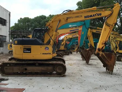 Used Japan Made Komatsu PC128uu 12t Crawler Excavator - Ekskavator perayap: gambar 1 Used Japan Made Komatsu PC128uu 12t Crawler Excavator - Ekskavator perayap: gambar 1