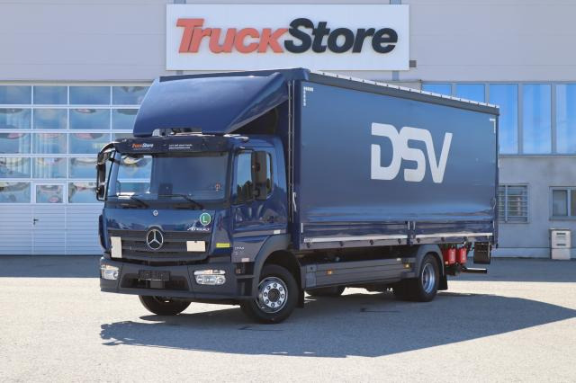 Mercedes-Benz Atego 1224 L - Truk dengan terpal samping: gambar 1 Mercedes-Benz Atego 1224 L - Truk dengan terpal samping: gambar 1