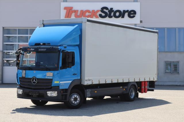 Mercedes-Benz Atego 1230 L - Truk dengan terpal samping: gambar 1 Mercedes-Benz Atego 1230 L - Truk dengan terpal samping: gambar 1