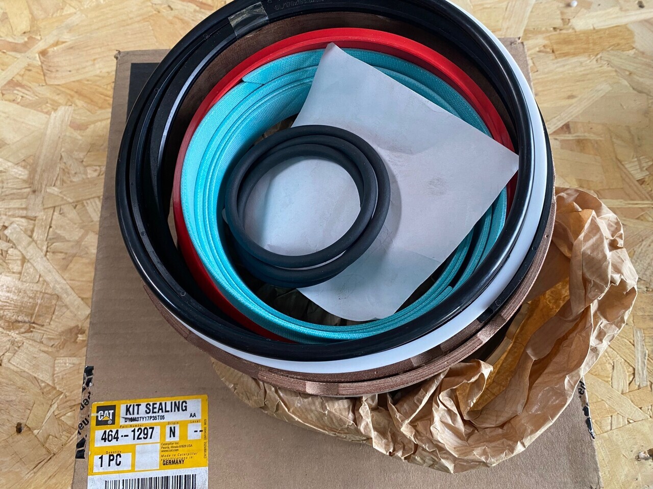 CATERPILLAR 6020B Seal kit 464-1297 4641297 - Suku cadang untuk Peralatan konstruksi: gambar 1 CATERPILLAR 6020B Seal kit 464-1297 4641297 - Suku cadang untuk Peralatan konstruksi: gambar 1