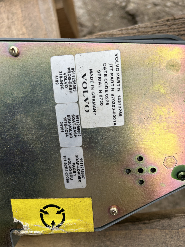 Volvo EW140 - ECU untuk Ekskavator roda: gambar 3 Volvo EW140 - ECU untuk Ekskavator roda: gambar 3