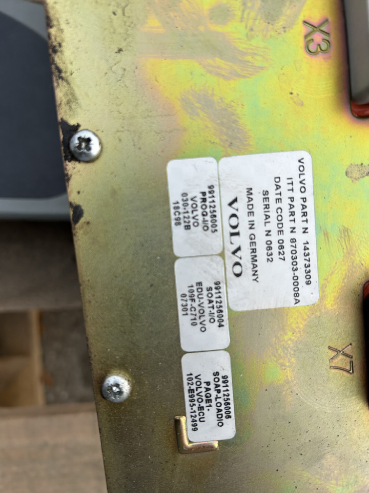 Volvo EW140 - ECU untuk Ekskavator roda: gambar 2 Volvo EW140 - ECU untuk Ekskavator roda: gambar 2