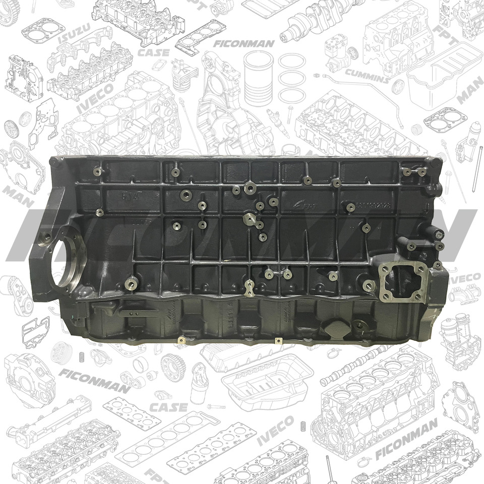 FPT IVECO CASE Cursor13 F3BE0684A B001 504003647 CYLINDER BLOCK 504052941/504040197 - Blok silinder untuk Truk: gambar 1 FPT IVECO CASE Cursor13 F3BE0684A B001 504003647 CYLINDER BLOCK 504052941/504040197 - Blok silinder untuk Truk: gambar 1