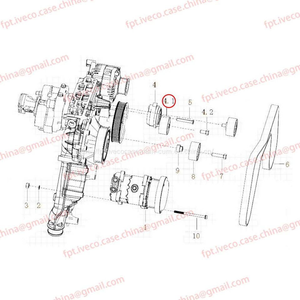 MAN D2066 Idler 95800-6099 - Suku Cadang Mesin: gambar 2 MAN D2066 Idler 95800-6099 - Suku Cadang Mesin: gambar 2