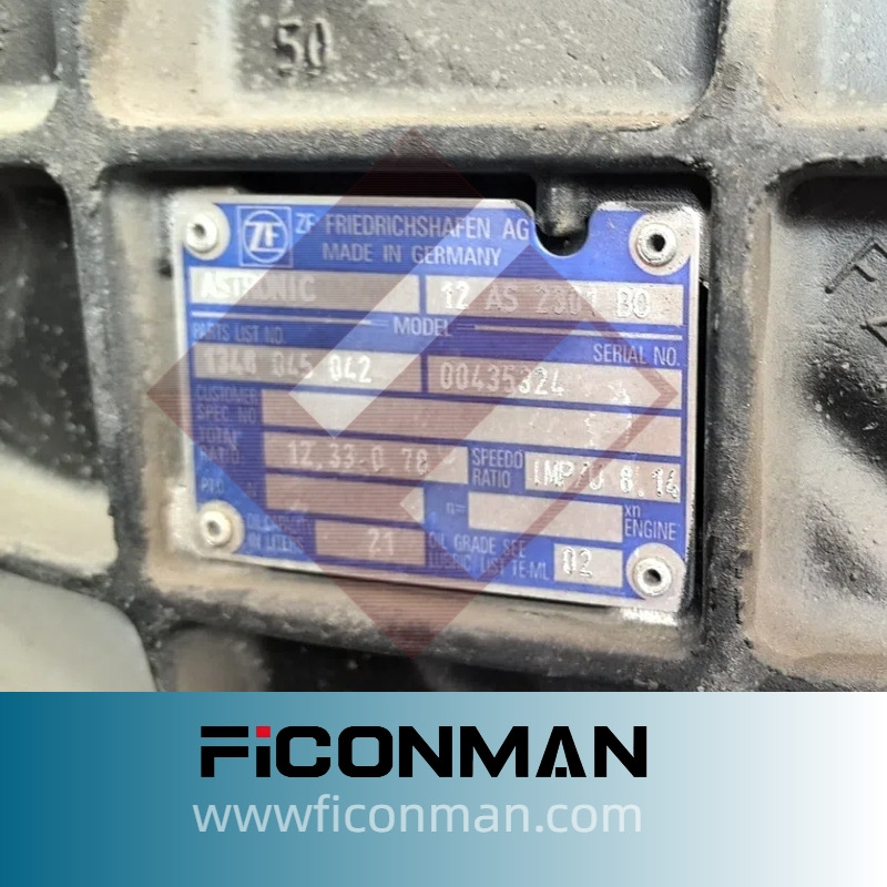 ZF 12 AS 2301 B0 - Gearbox: gambar 1 ZF 12 AS 2301 B0 - Gearbox: gambar 1