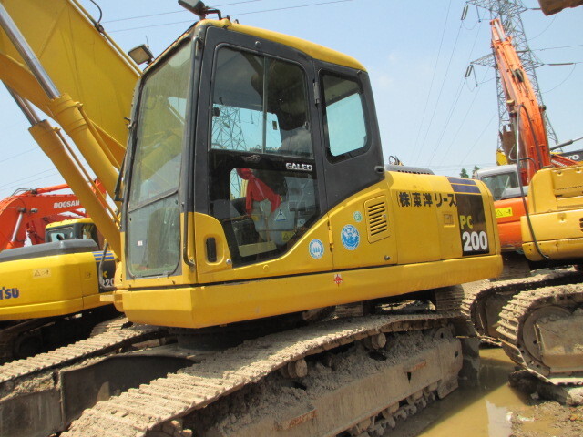 Komatsu PC200-7 - Ekskavator perayap: gambar 4 Komatsu PC200-7 - Ekskavator perayap: gambar 4
