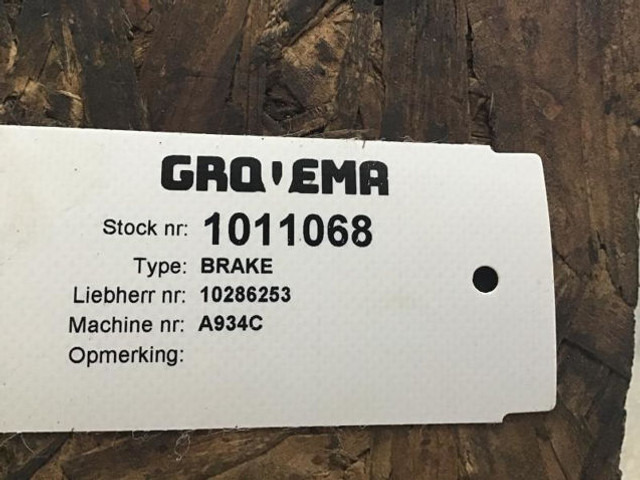 Liebherr Brake - Tromol rem: gambar 3 Liebherr Brake - Tromol rem: gambar 3