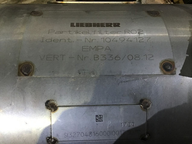 Liebherr Exhaust - Knalpot: gambar 1 Liebherr Exhaust - Knalpot: gambar 1