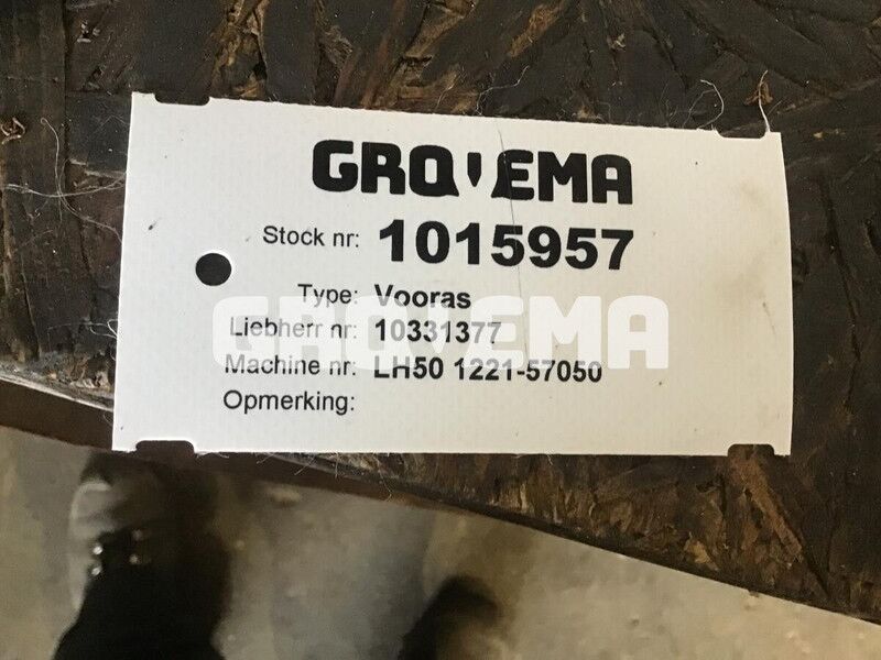 Liebherr Frontaxle - As roda belakang: gambar 1 Liebherr Frontaxle - As roda belakang: gambar 1