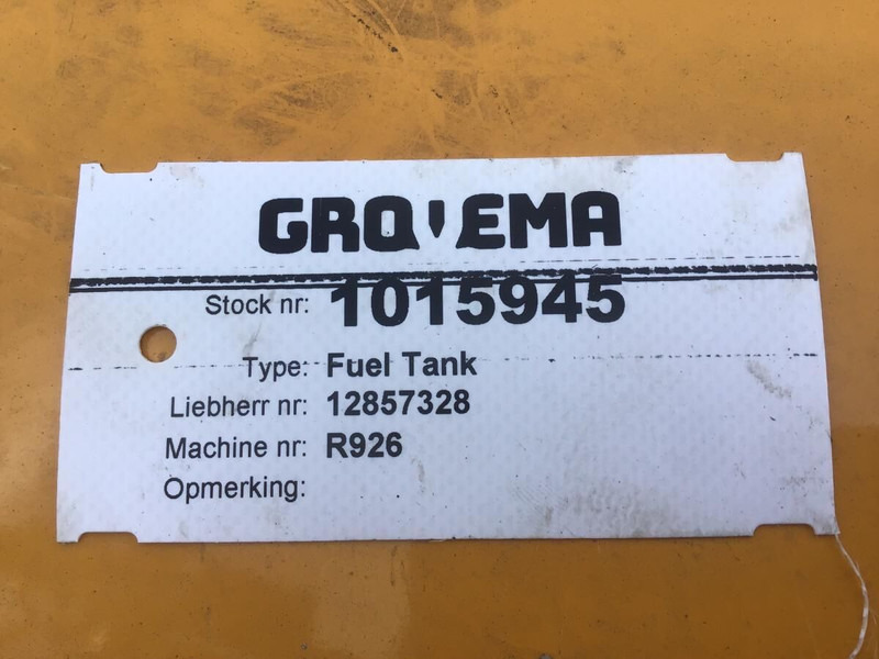 Liebherr Fuel Tank - Tangki bahan bakar: gambar 3 Liebherr Fuel Tank - Tangki bahan bakar: gambar 3