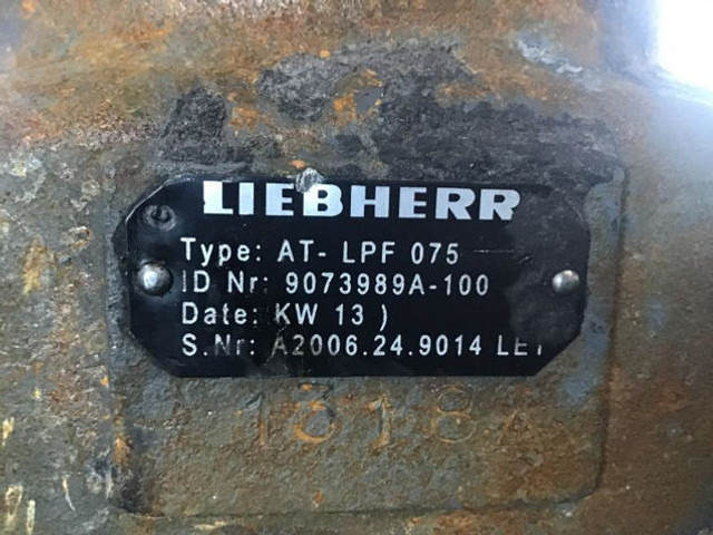 Liebherr LPF075 - Silinder hidrolik: gambar 4 Liebherr LPF075 - Silinder hidrolik: gambar 4