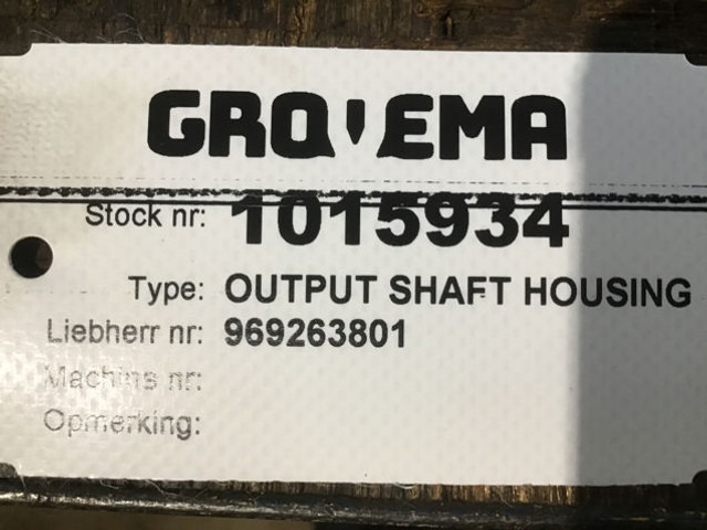 Liebherr Output Shaft Housing - Hub roda: gambar 2 Liebherr Output Shaft Housing - Hub roda: gambar 2
