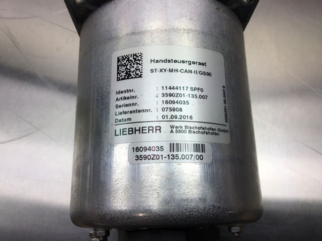 Liebherr Pilo Control Unit - Tongkat gigi: gambar 2 Liebherr Pilo Control Unit - Tongkat gigi: gambar 2