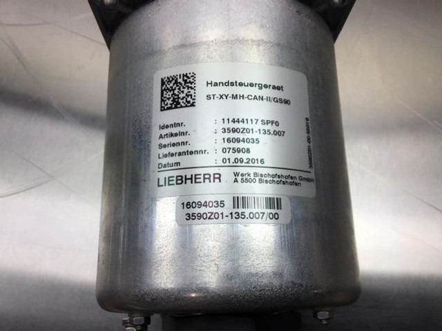 Liebherr Pilo Control Unit - Tongkat gigi: gambar 5 Liebherr Pilo Control Unit - Tongkat gigi: gambar 5
