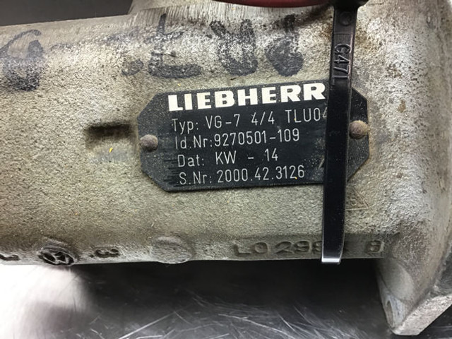 Liebherr Pilot Control Unit - Tongkat gigi: gambar 5 Liebherr Pilot Control Unit - Tongkat gigi: gambar 5