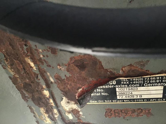 Liebherr REAR AXLE - Poros dan bagian: gambar 4 Liebherr REAR AXLE - Poros dan bagian: gambar 4