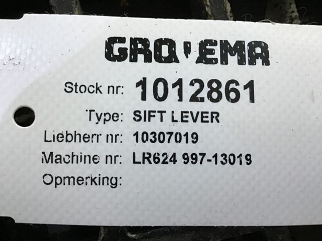 Liebherr Shift Lever - Tongkat gigi: gambar 5 Liebherr Shift Lever - Tongkat gigi: gambar 5