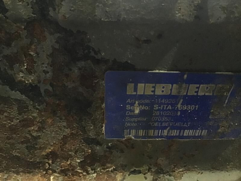 Liebherr front axle - Poros dan bagian: gambar 2 Liebherr front axle - Poros dan bagian: gambar 2