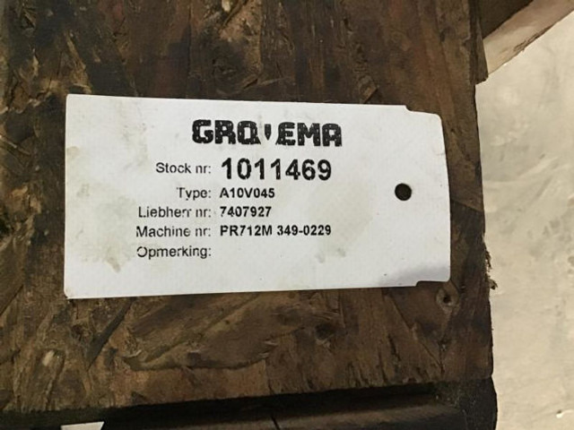 Rexroth A10V045 - Katup: gambar 4 Rexroth A10V045 - Katup: gambar 4
